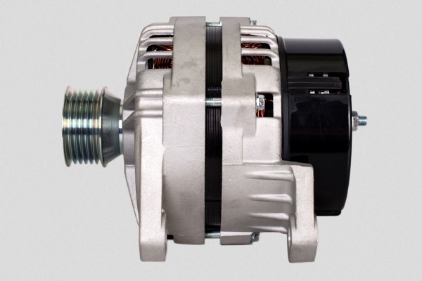 Фото 4242.3771-03 Генератор (28В/80А)УРАЛ, МАЗ дв.ЯМЗ 236, 238 Евро-3 28В/80А поликлиновой шкив, (АМ) (4)