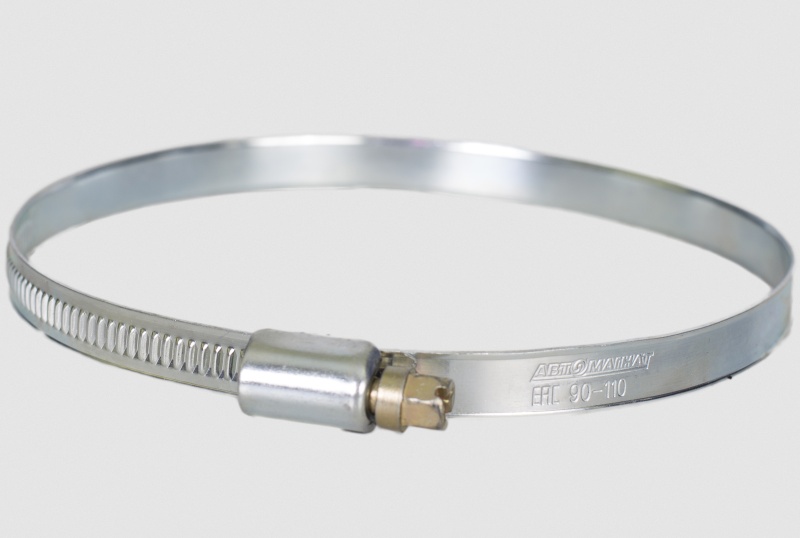 Фото Хомут 090-110 мм, Оцинкованный (АМ), (уп.25 шт.)