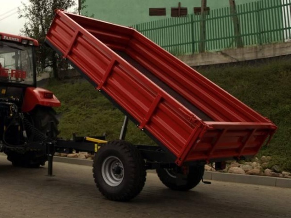 Фото Прицеп сельскохозяйственный одноосный T736