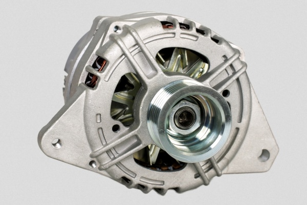 Фото 4242.3771-03 Генератор (28В/80А)УРАЛ, МАЗ дв.ЯМЗ 236, 238 Евро-3 28В/80А поликлиновой шкив, (АМ) (4)