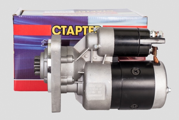 Фото 74.3708-01 Стартер (12В/3,2кВт)МТЗ, МАЗ, ГАЗ, Д-243, Д-245, Д-246, ЗИЛ-5301 редукторный 3.2 (АМ) (2)
