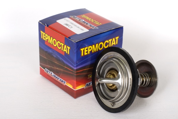 Фото ТС107.1306100-08 (АМ) Термостат ГАЗ 3302, 2705 с дв ГАЗ 560 "Штайер", 85°С(норм.100)